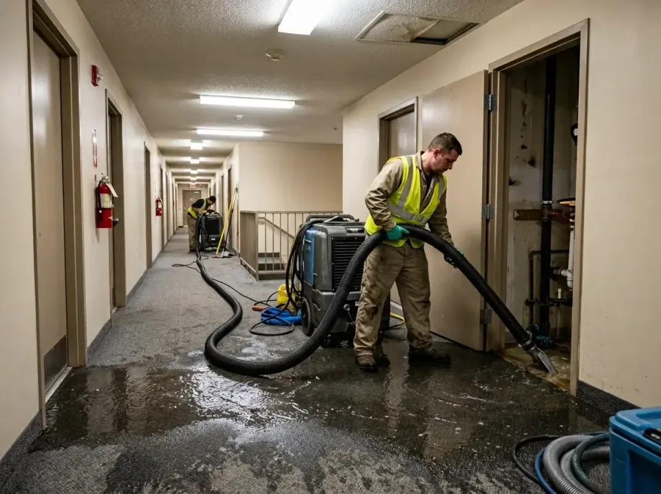 multi-unit-apartment-hallway-f-005 — frequently asked questions, Emergency Burst Pipe Water Extraction & Removal in East Pat…